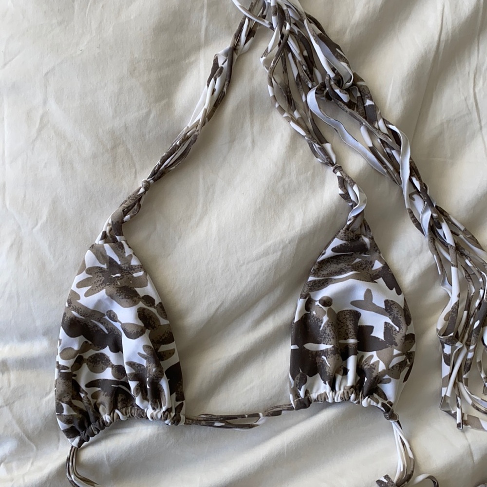 Mikoh Swim Floral Bikini Top